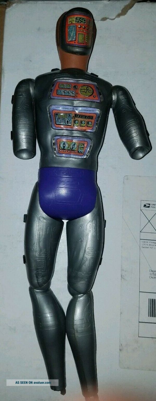 MASKATRON SIX MILLION DOLLAR MAN DOLL 1976 VINTAGE W/ Package Complete ...