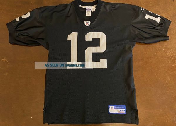 Maillot Vintage Rich Gannon 12 Oakland Raiders NFL Taille XL - Occasion, Marque Logo Athletic