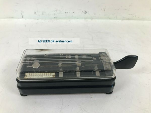 VINTAGE HI - MOUND BK - 100 SEMI AUTOMATIC TELEGRAPH MORSE CODE BUG KEY MARKED JAPAN