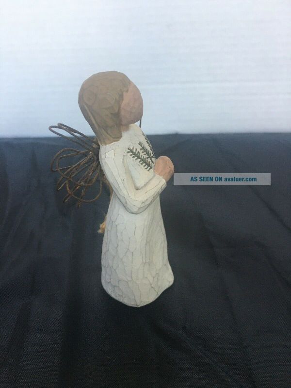 Willow Tree Angel Of Remembrance Figurine Ornament Holding Yew Branches