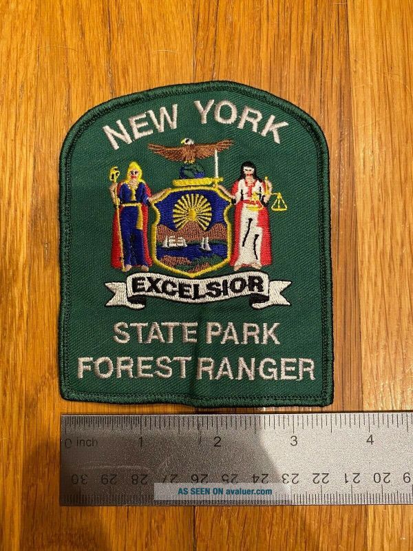 Forest Ranger Patch York State Park Forest Ranger Patch (Sleeve Patch) VERY RARE | #23890703
