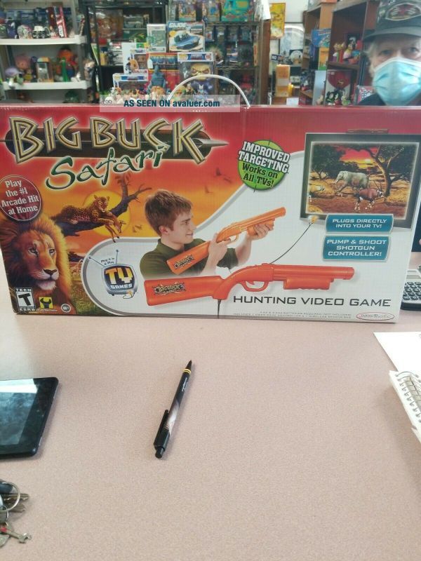 Hard To Find Big Buck Hunter Safari Wireless Game Plug