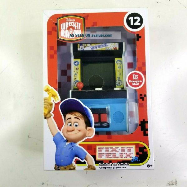 Disney WRECK IT RALPH Fix It Felix Jr Mini Arcade Game Portable Video ...