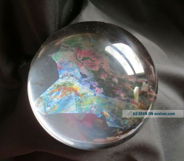 Lockheed Martin Satellite Map Of Iraq Promotional Paperweight | #24360176