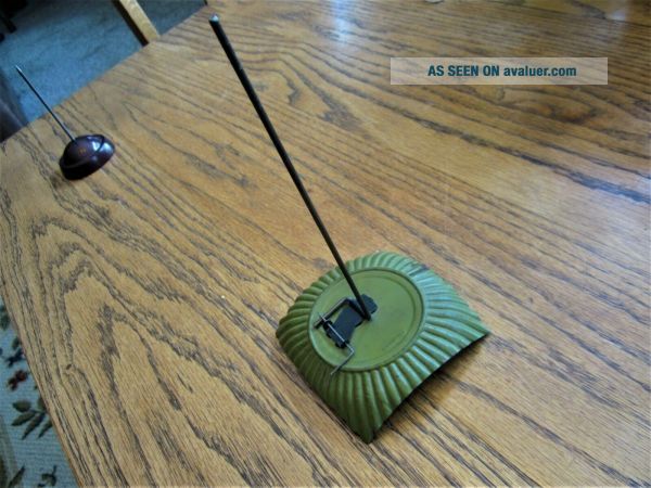 Mechanical Metal Store Receipt Spindle GERMANY Ribbed Bill Spike ...