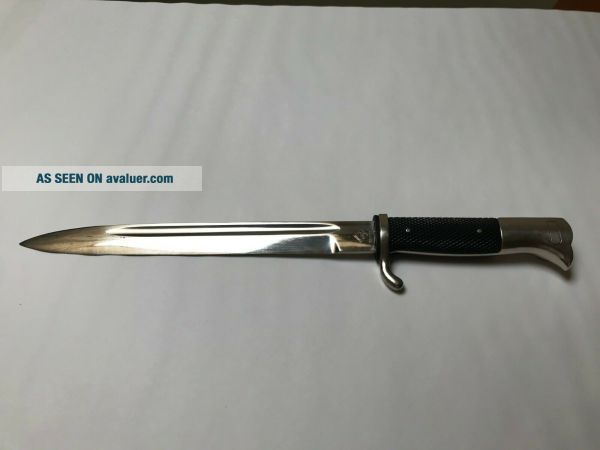 WW2 German K98 Dress Bayonet Fire Brigade/Police Puma Solingen Scabbard ...