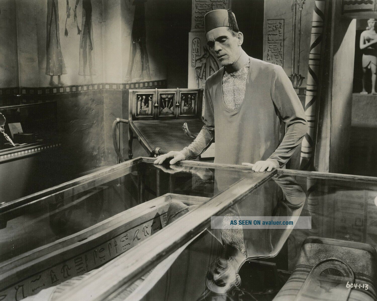 Iconic Pre - Code Horror Film The Mummy 1932 Boris Karloff Photograph ...