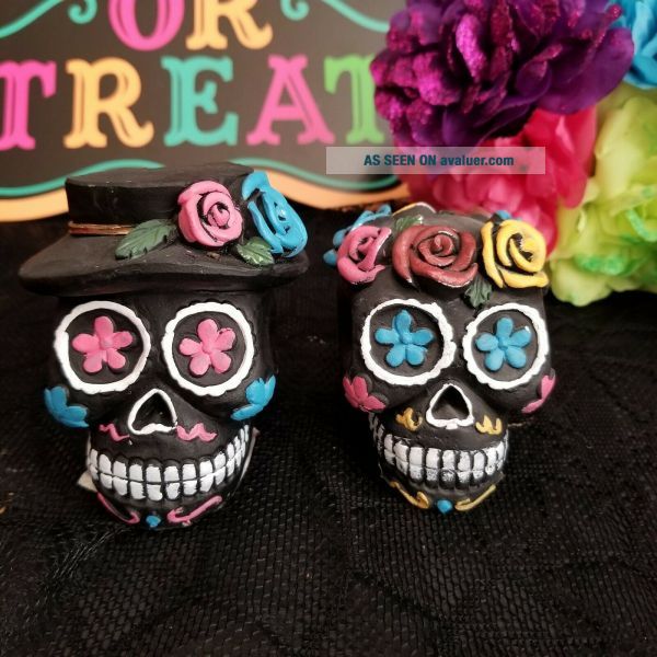 Day Of The Dead Dia De Los Muertos Sugar Small Skulls - Halloween ...