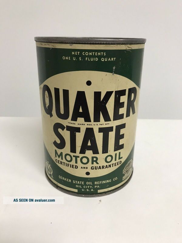 Vintage Metal Kendall Oil Can – 1 Quart, Collector’s Tin For Motor Oil Fans