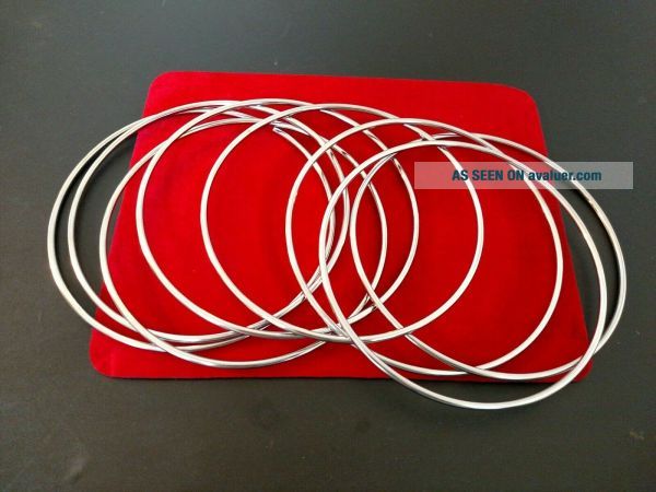 10 Inch Linking Rings Set Plus Klamm Locking Key Ring. Magic. Trick ...