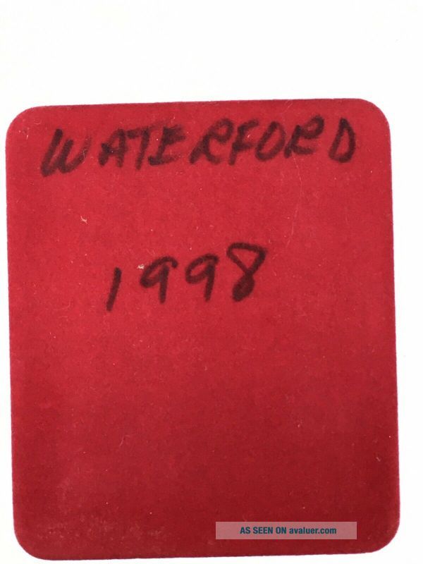 Waterford Crystal 1998 Calling Bird 12 Days Of Christmas Ornament ...