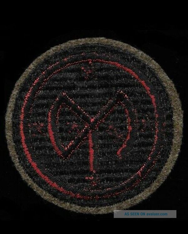 thumbnail image 2 of US Army 27th Infantry Division OD Subdued Patch – Hook & Loop Backing – Vintage Original 2 of 5