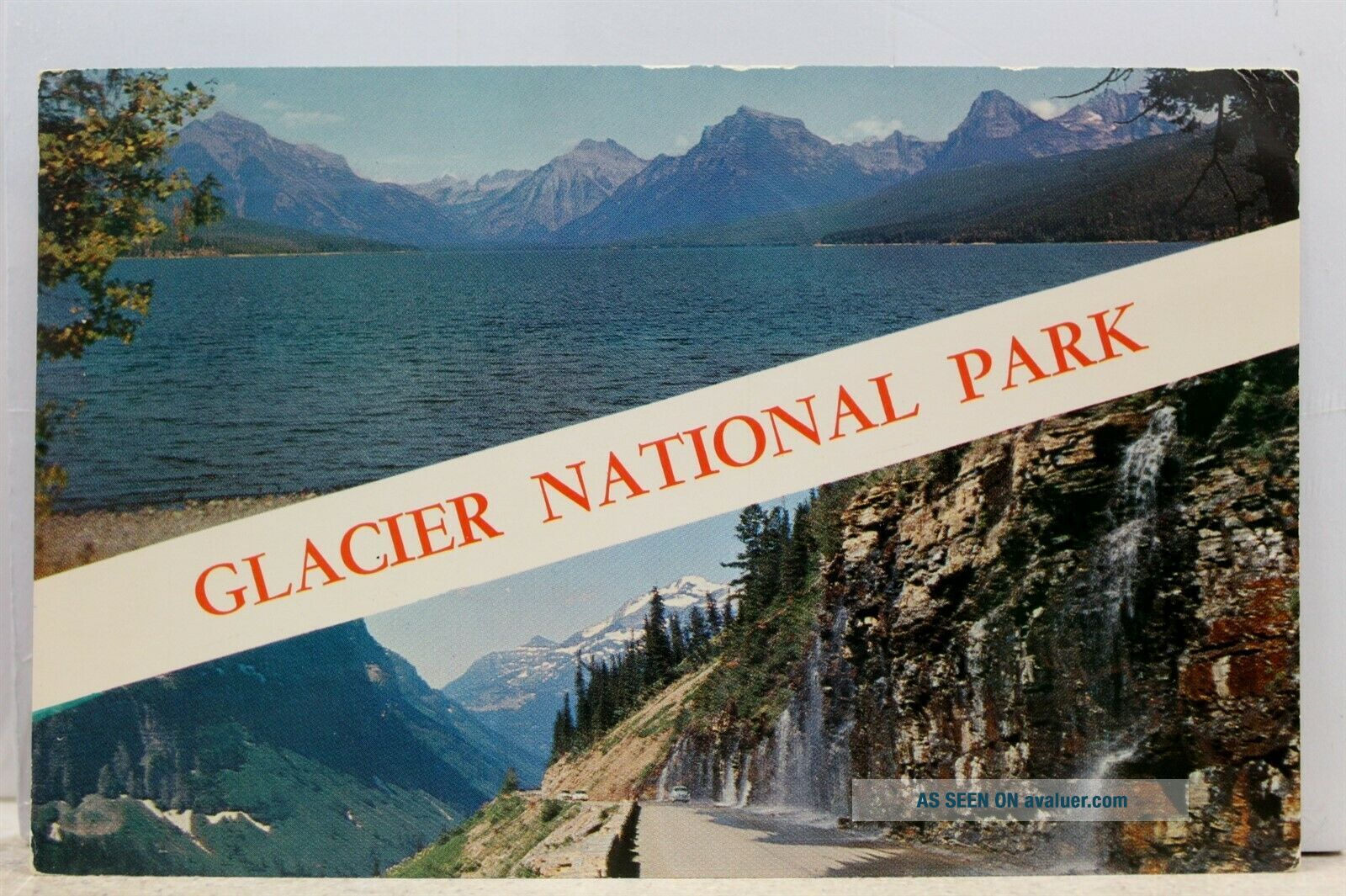 Montana MT Glacier National Park Postcard Old Vintage Card View ...