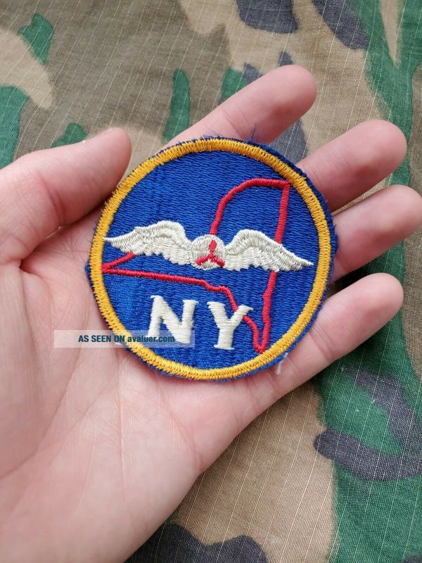 WWII US Civil Air Patrol York Wing Pilot Patch | #25511728