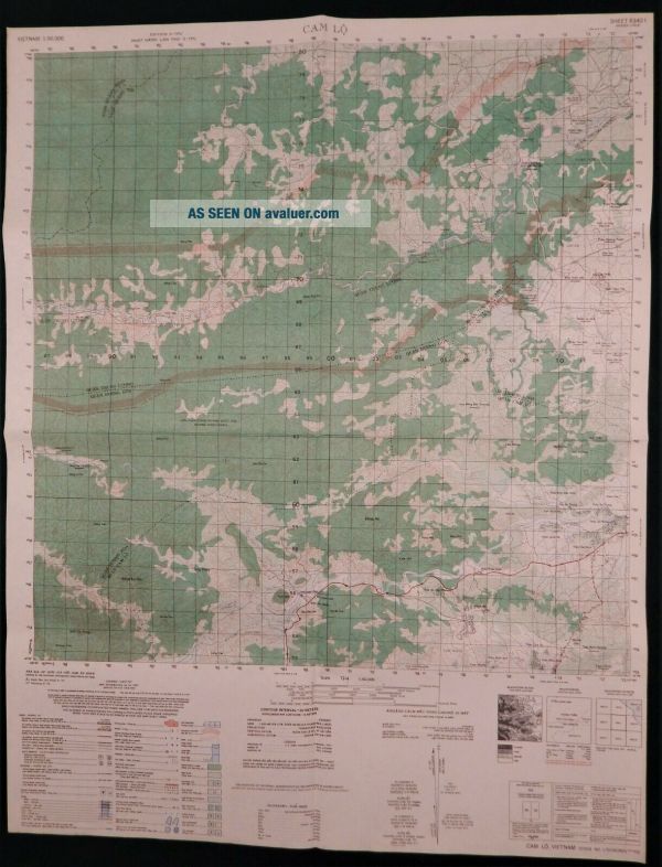 Mutter S Ridge MAP - VIETNAM WAR - CAM LO - CON THIEN, ROCKPILE, CAMP CARROLL, MUTTER ...