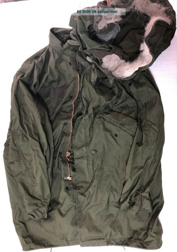 M65 US Military L Extreme Cold Weather Parka, Small, And