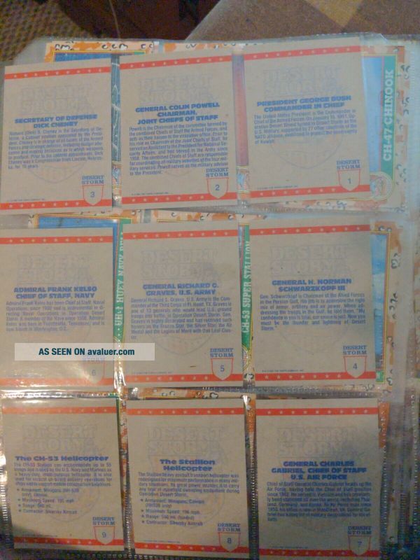 Desert Storm Cards 25601771 - Desert Storm Cards 2 1000
