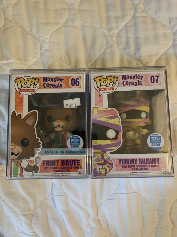 Ad Icons Fruit Brute And Yummy Mummy Funko Pop Rare Set | #25639997