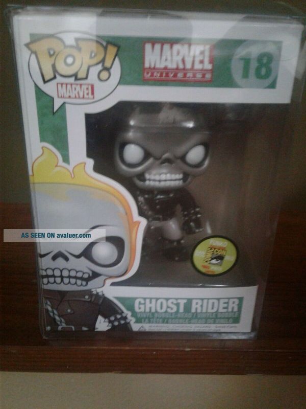 Ghost Roder Pop Funko Pop Ghost Rider Metallic 18, With Protector But I Wish It Was ...
