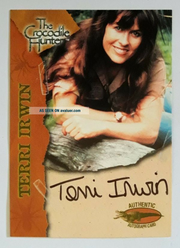 Terri Irwin 2002 The Crocodile Hunter Autograph Card | #26186700