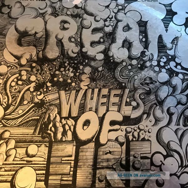 Cream Wheels Of Fire Double Vinyl Lp Polydor First Press