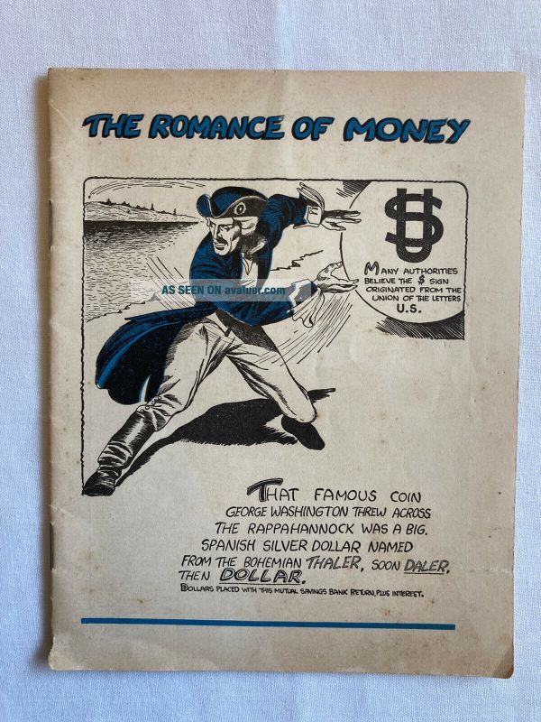 First Comic Book Published THE ROMANCE OF MONEY 1937 JACK KIRBY ' S FIRST COMIC BOOK (Natamsa ...