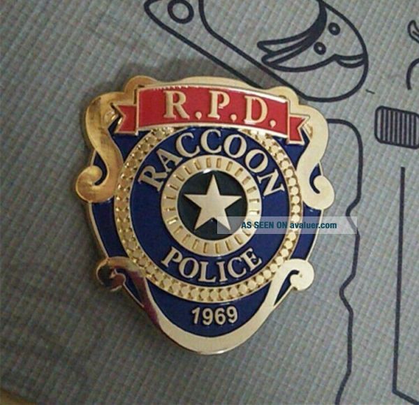 Resident Evil Biohazard Re 2 RACCOON Police Department RPD Cosplay ...