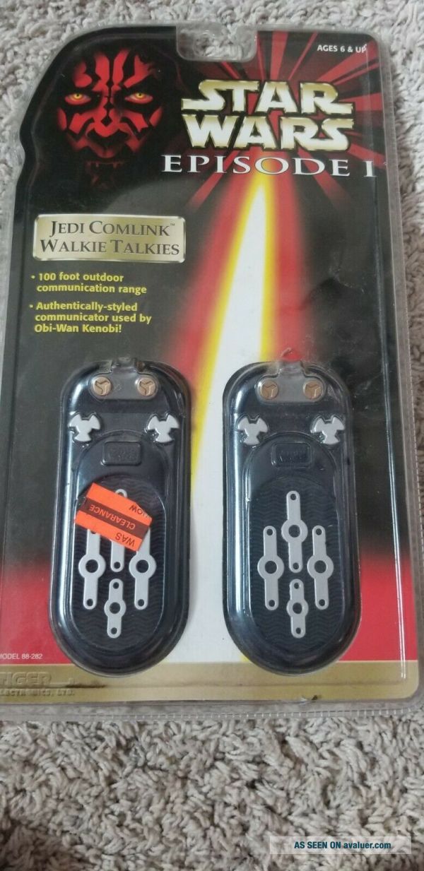Star Wars Episode 1 Jedi Comlink Walkie Talkies 26935777 
