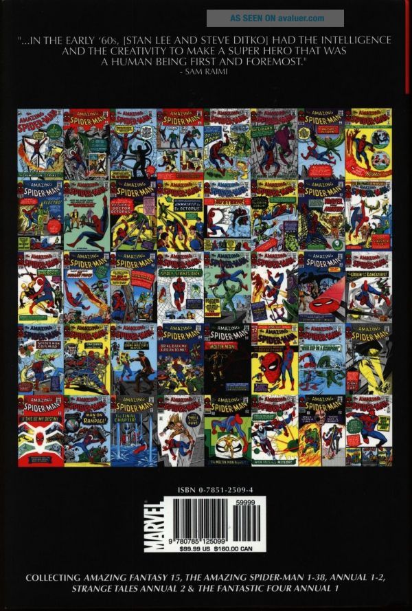 (Book) MARVEL The SPIDER MAN STAN LEE / STEVE DITKO