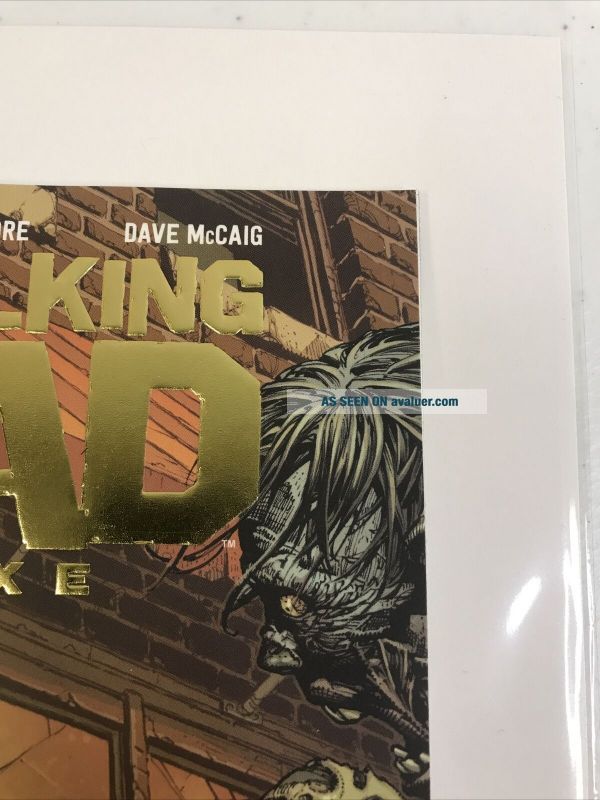 The Walking Dead Deluxe 1 Image Comics Gold Foil Variant Cover One Per ...