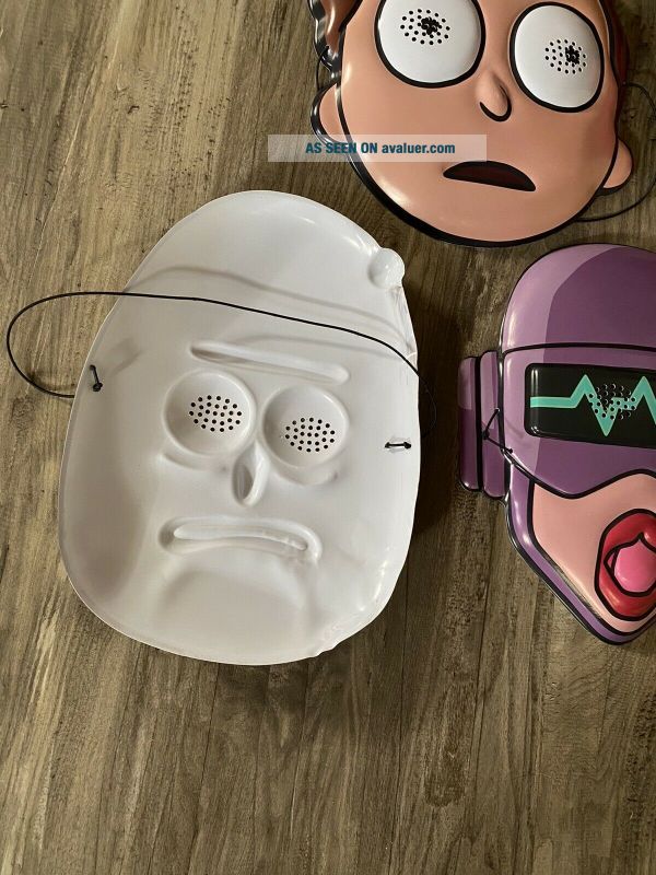 Rick And Morty Masks Set Of Season 3 Pickle Morty