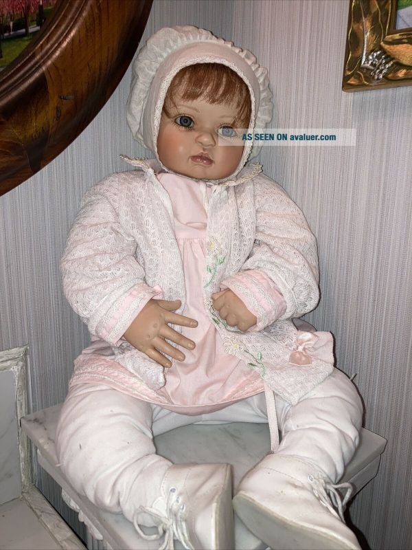 Vintage 2000 Pamela Erff Handcrafted Doll 04551000. Signed 18k Gold 26 ...