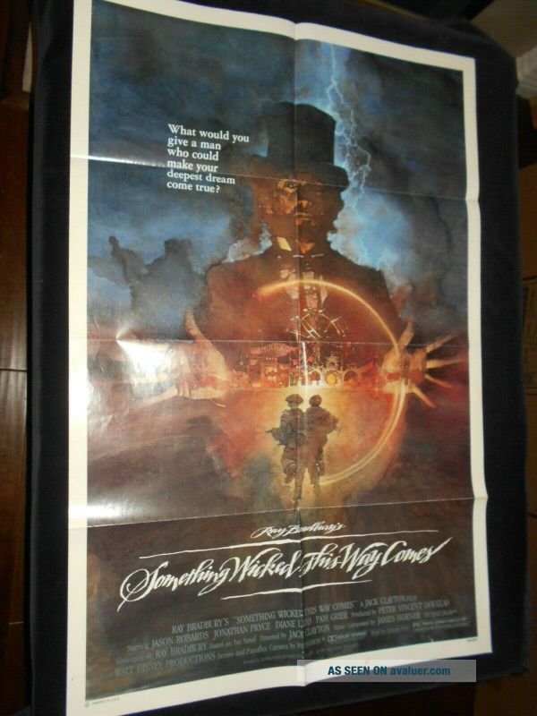 Something Wicked This Way Comes Sci Fi Folded One Sheet Poster | #38589462
