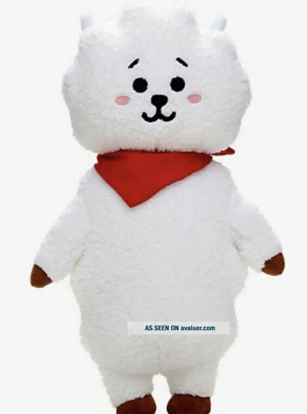 NIB Official BT21 BTS Line Friends Jin RJ Standing Plush Doll | #38719408