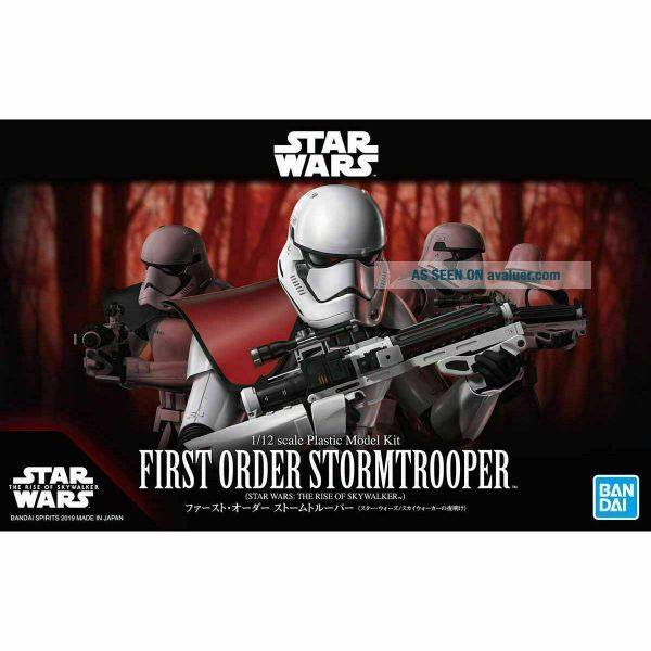 First Order Rise Shape Bandai Star Wars Rise Of Skywalker First Order Stormtrooper 1/12 Scale ...