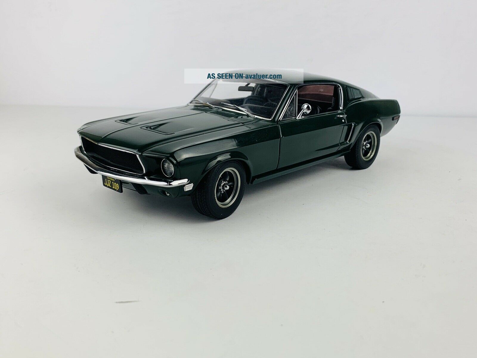 RARE Steve McQueen 1968 BULLITT FORD MUSTANG GT Fastback 1/18 AUTO ART ...